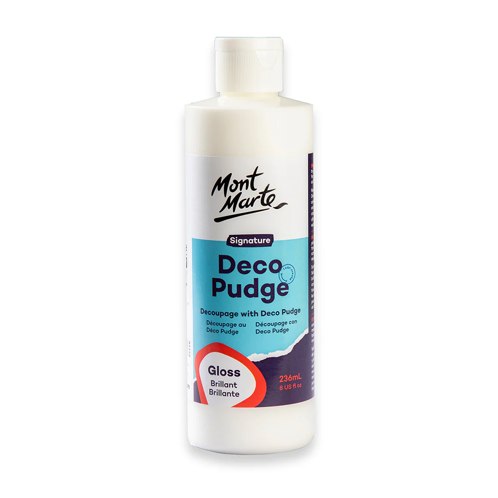 Mont Marte Deco Pudge Signature Craft Varnish 236ml – Gloss